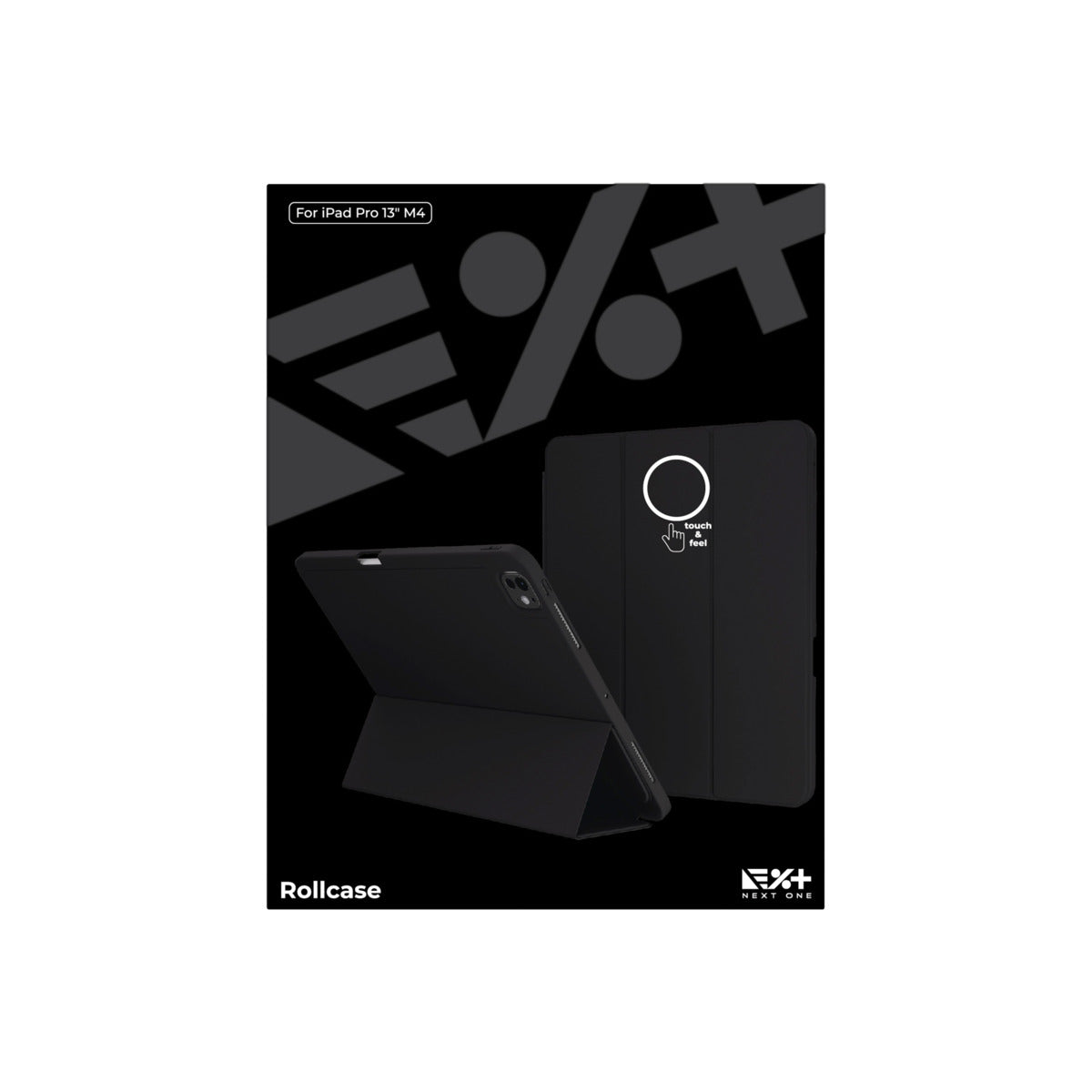 Next One Rollcase ovitek za iPad Pro 13 M4 - črna - iSTYLE SI