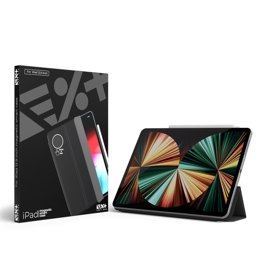 Next One magnetni ovitek za 12.9" - črna - iSTYLE SI