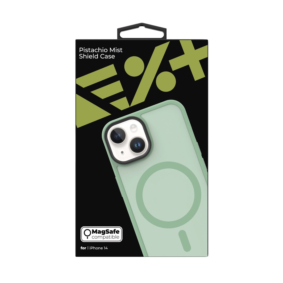 NEXT ONE Mist Shield ovitek za iPhone 14 z Magsafe - pistacija - iSTYLE SI