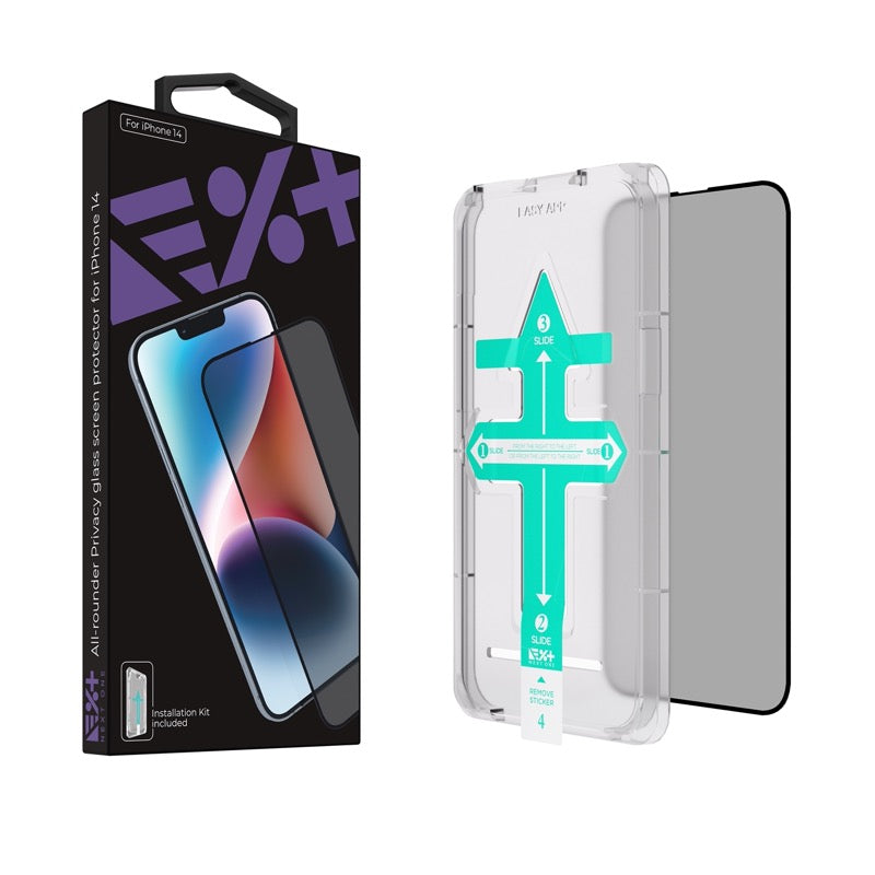 Next One All-rounder Privacy zaščitno steklo za iPhone 14 - iSTYLE SI