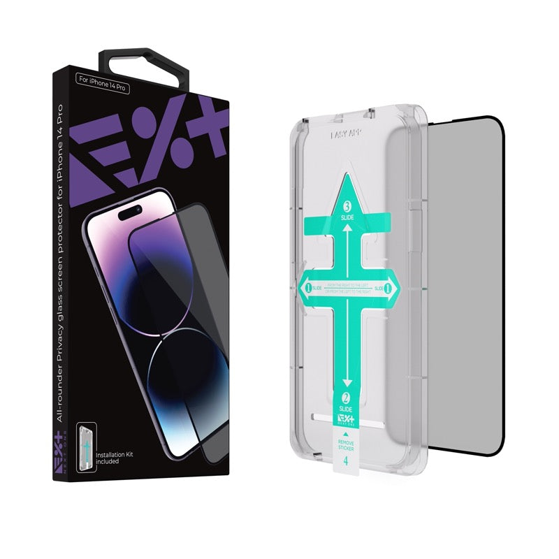 Next One All-rounder Privacy zaščitno steklo za iPhone 14 Pro - iSTYLE SI