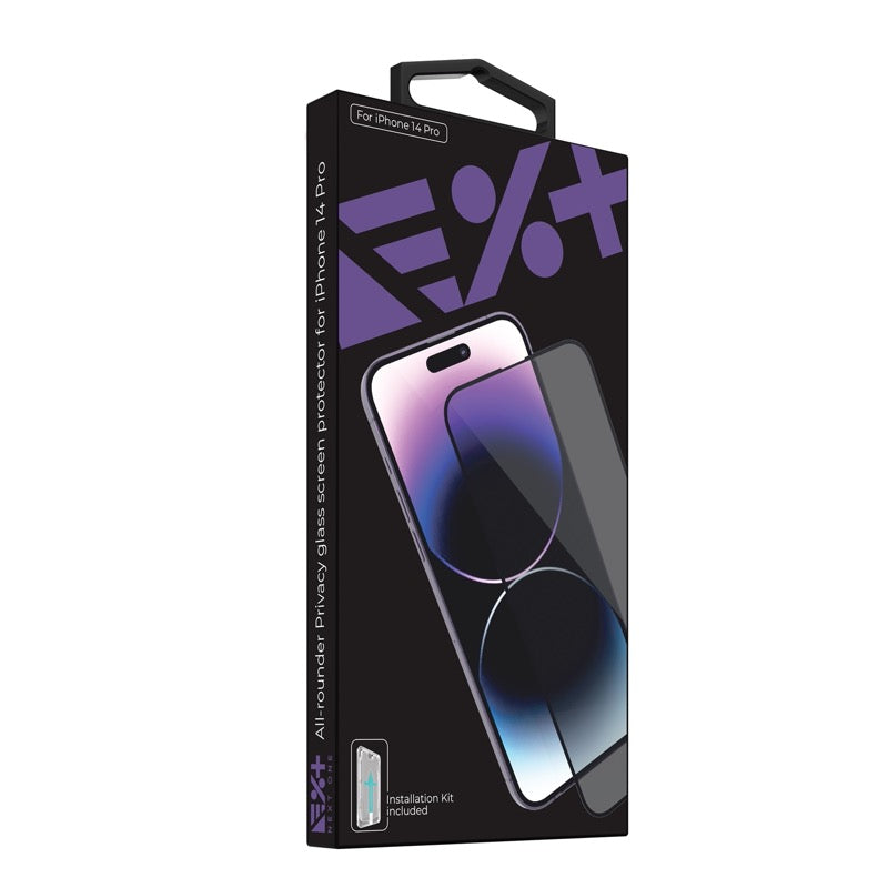 Next One All-rounder Privacy zaščitno steklo za iPhone 14 Pro - iSTYLE SI