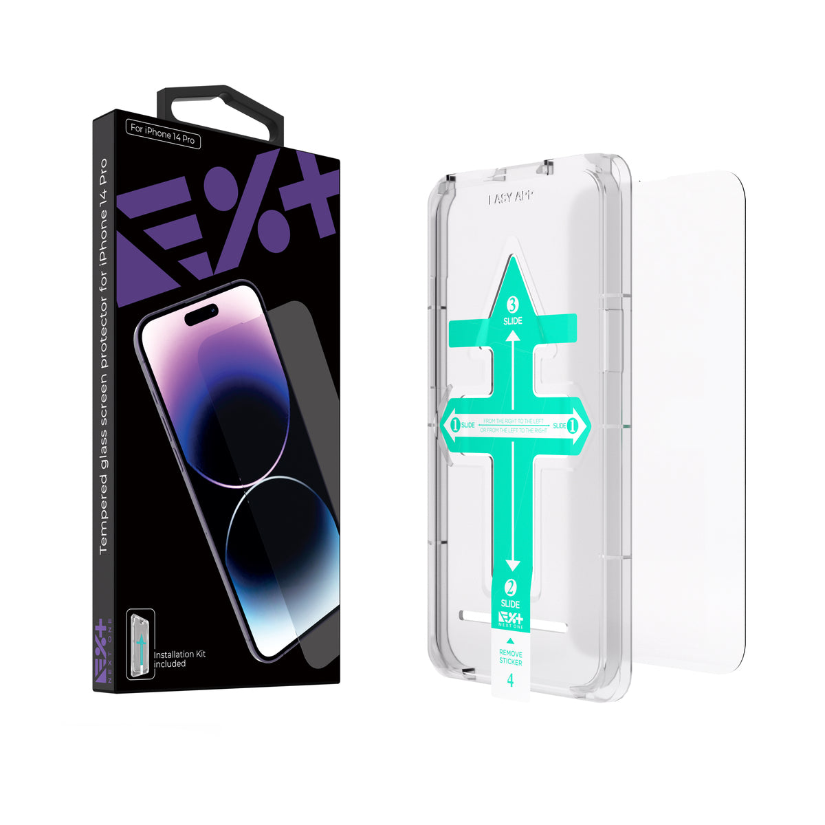 Next One Tempered zaščitno steklo za iPhone 14 Pro - iSTYLE SI