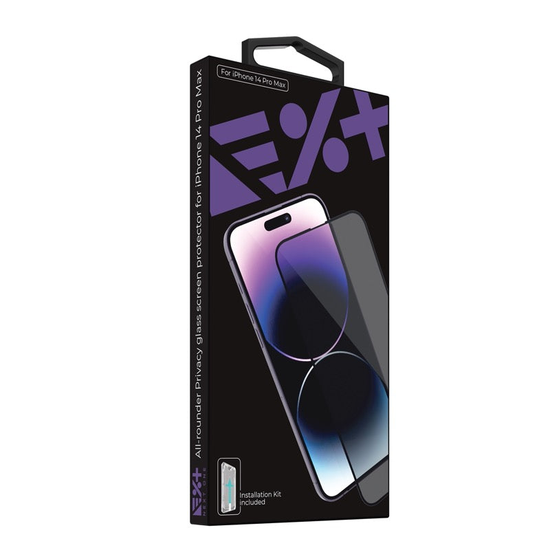 Next One All-rounder Privacy zaščitno steklo za iPhone 14 Pro Max - iSTYLE SI