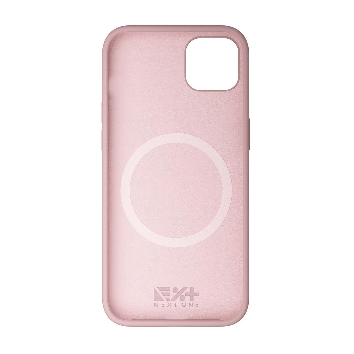 Next One silikonski ovitek za iPhone 15 z MagSafe - Roza - iSTYLE SI