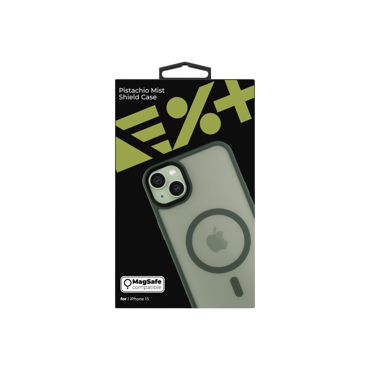 NEXT ONE Mist Shield ovitek za iPhone 15 z Magsafe - pistacija - iSTYLE SI