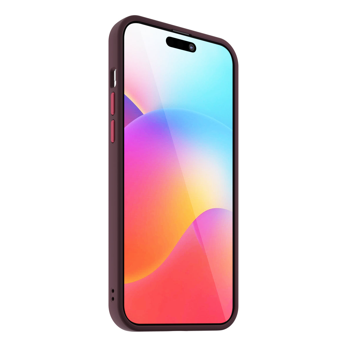 NEXT ONE Mist Shield ovitek za iPhone 15 Plus z Magsafe - Claret - iSTYLE SI