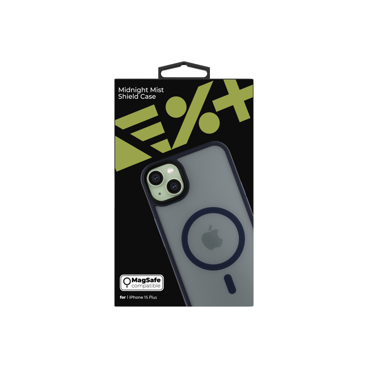 NEXT ONE Mist Shield ovitek za iPhone 15 Plus z Magsafe - Midnight - iSTYLE SI