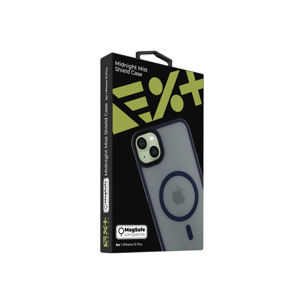 NEXT ONE Mist Shield ovitek za iPhone 15 Plus z Magsafe - Midnight - iSTYLE SI