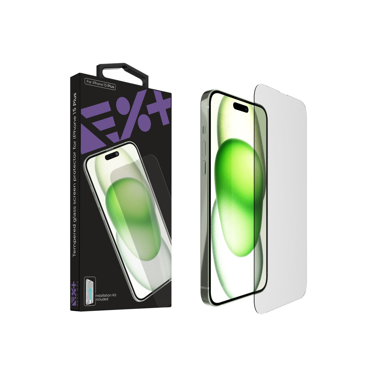 Next One Tempered zaščitno steklo za iPhone 15 Plus - iSTYLE SI