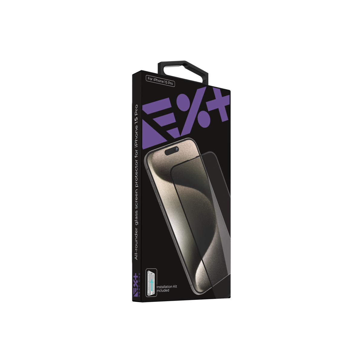 Next One All-rounder zaščitno steklo za iPhone 15 Pro - iSTYLE SI
