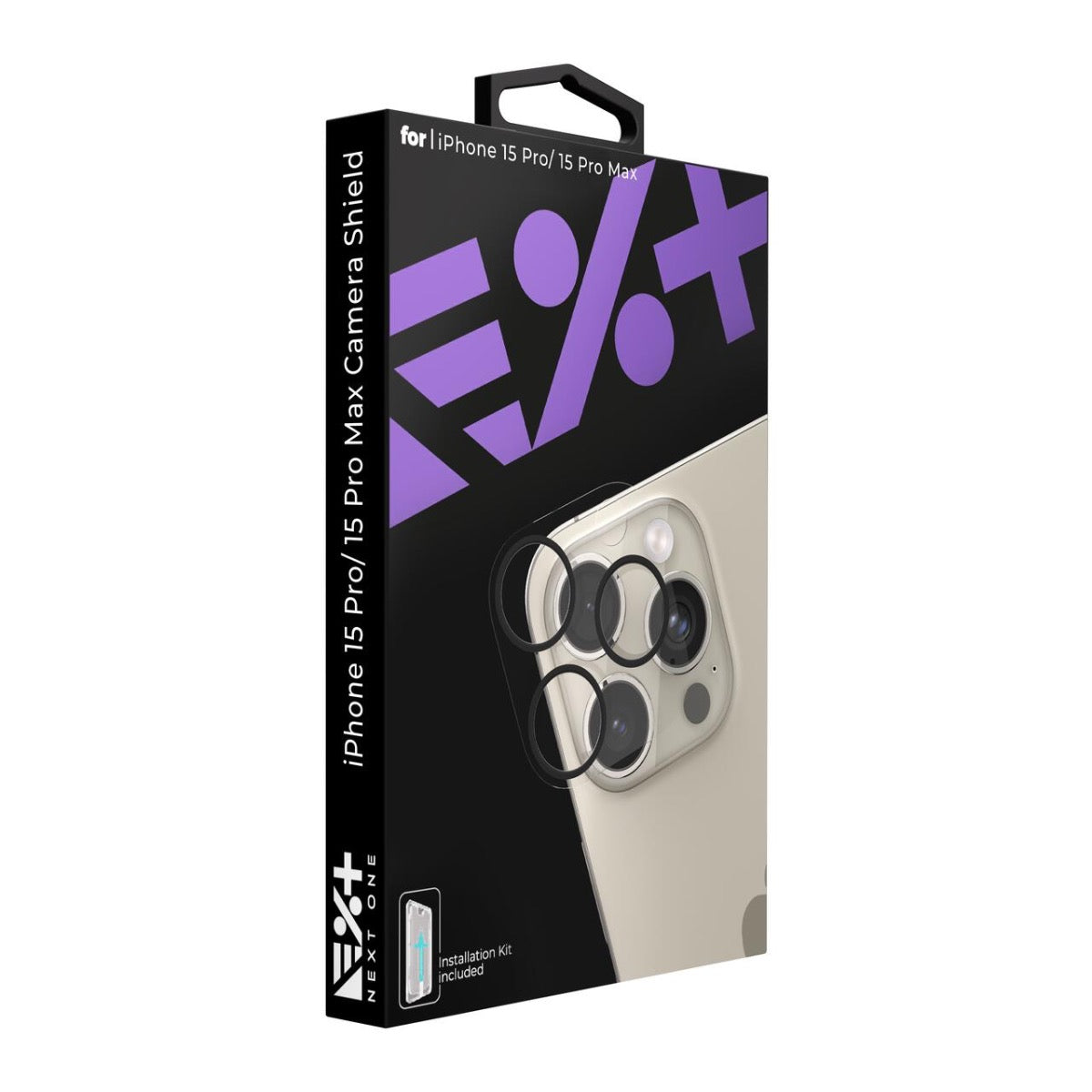 Next One zaščita za kamero za iPhone 15 Pro in 15 Pro Max - iSTYLE SI