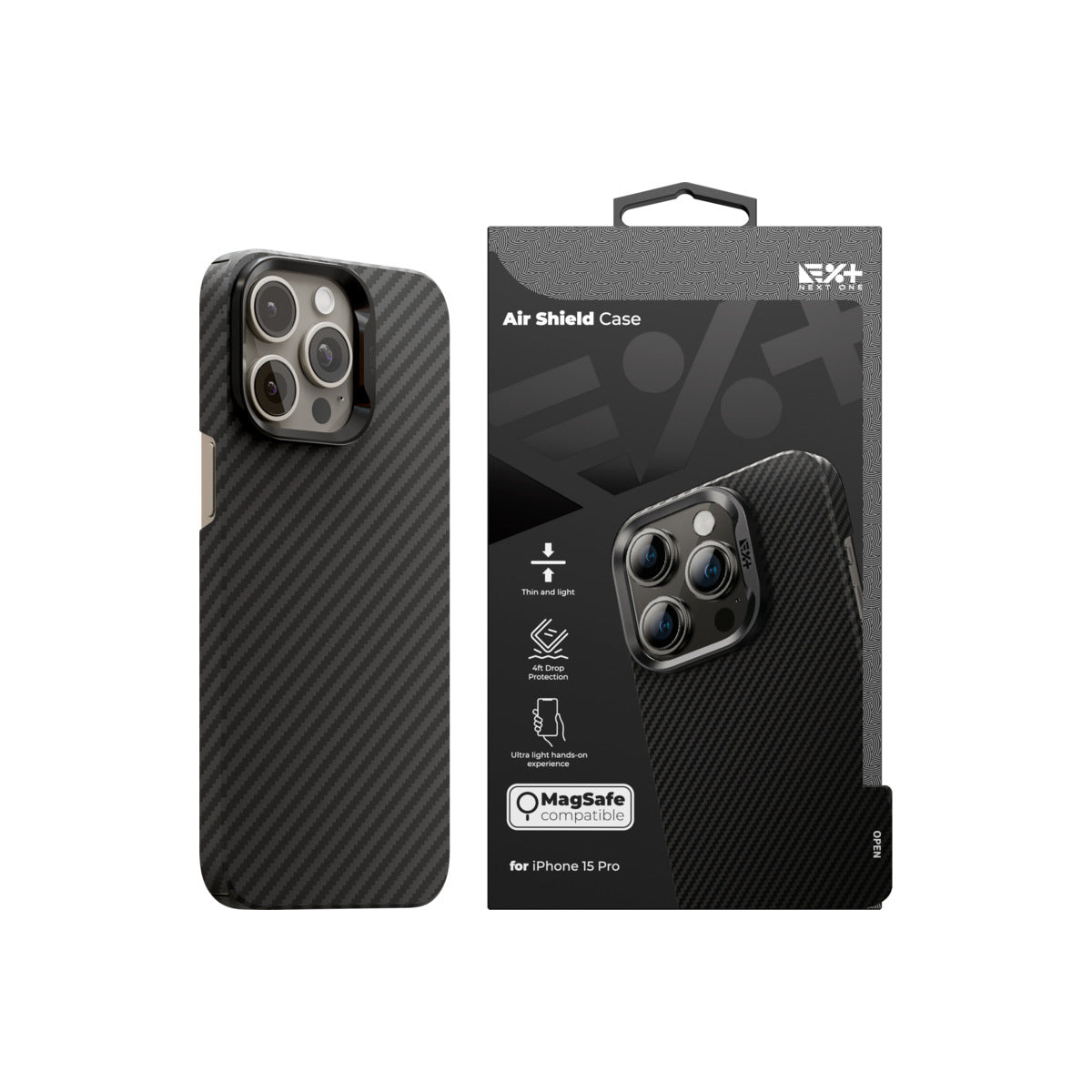 Next One Airshield ovitek za iPhone 15 Pro - iSTYLE SI