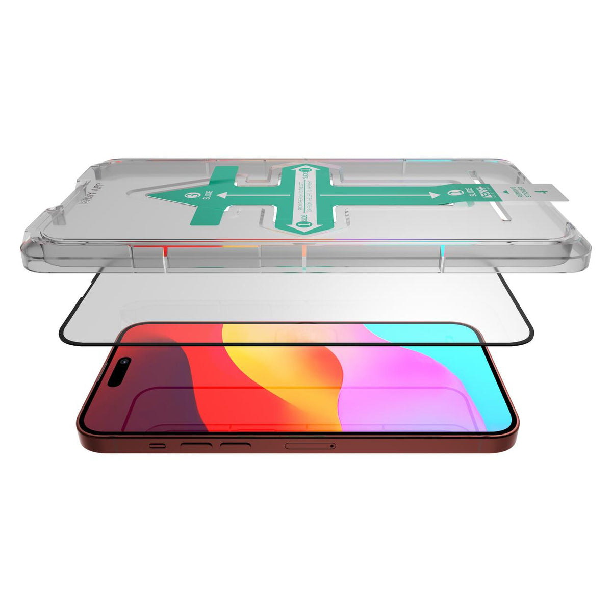 Next One All-rounder zaščitno steklo za iPhone 15 Pro - iSTYLE SI