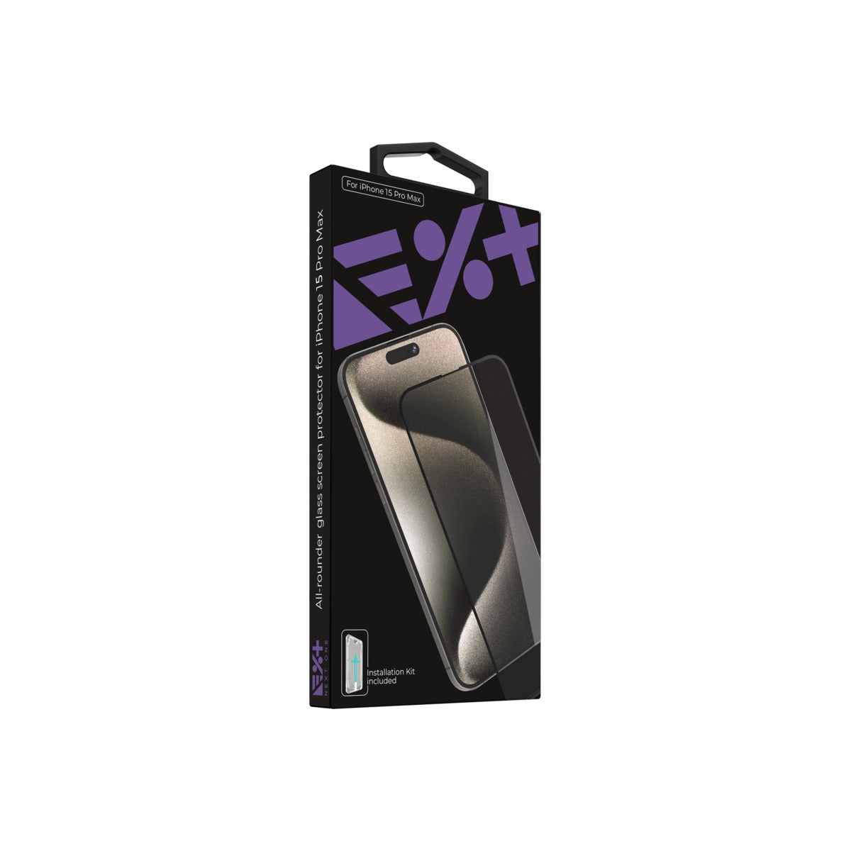 Next One All-rounder zaščitno steklo za iPhone 15 Pro Max - iSTYLE SI