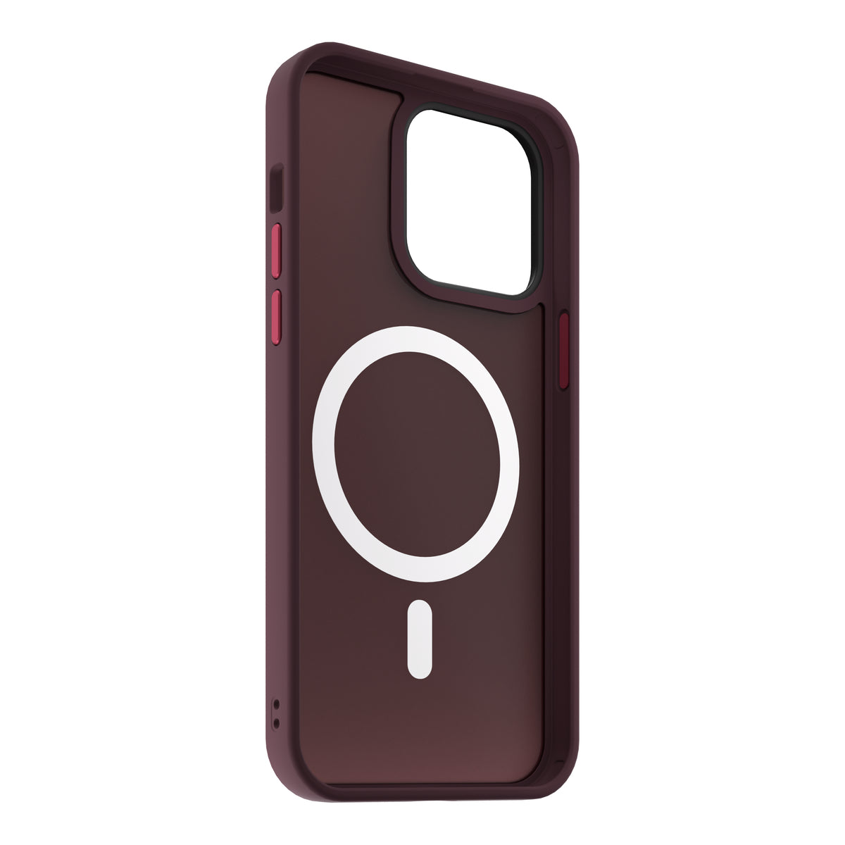 NEXT ONE Mist Shield ovitek za iPhone 15 Pro z Magsafe - Claret - iSTYLE SI