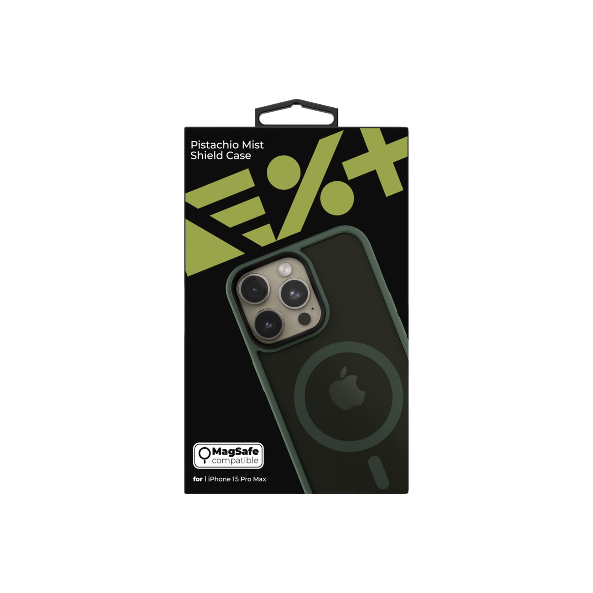 NEXT ONE Mist Shield ovitek za iPhone 15 Pro Max z Magsafe - pistacija - iSTYLE SI