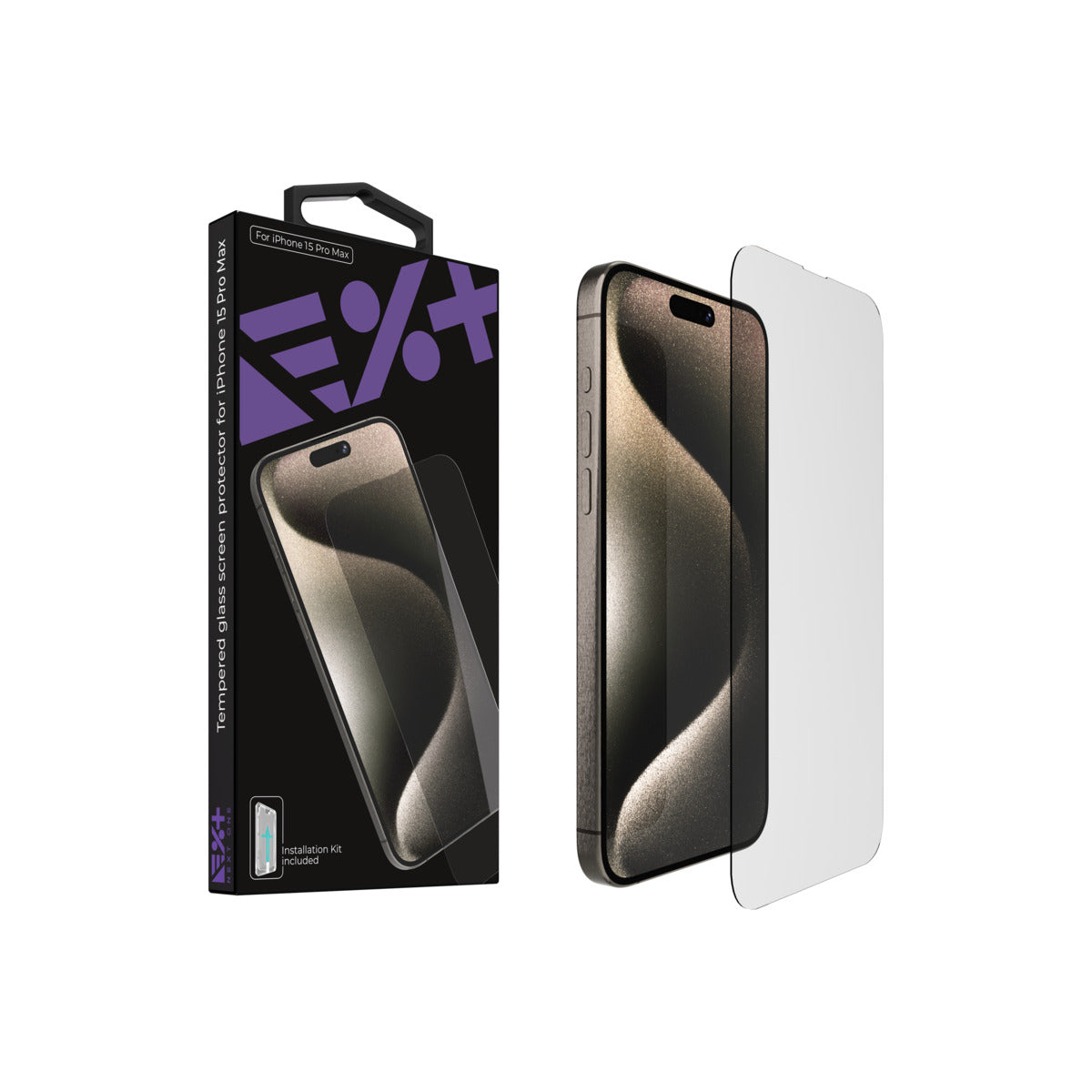 Next One Tempered zaščitno steklo za iPhone 15 Pro Max - iSTYLE SI