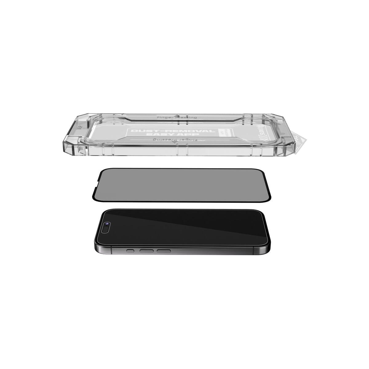 Next One All-rounder Privacy zaščitno steklo za iPhone 16 Pro - iSTYLE SI