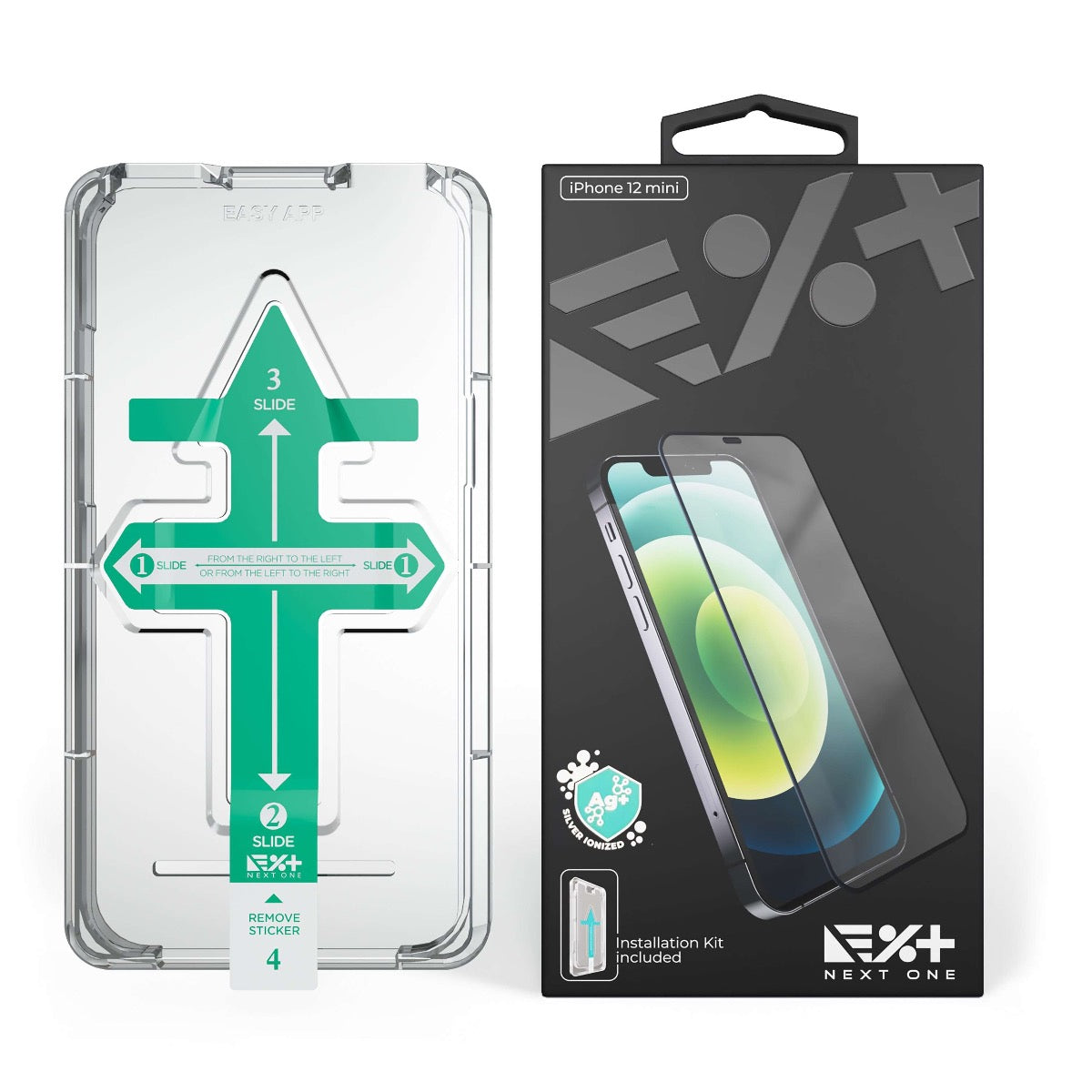 Next One All-rounder zaščitno steklo za iPhone 12 mini - iSTYLE SI