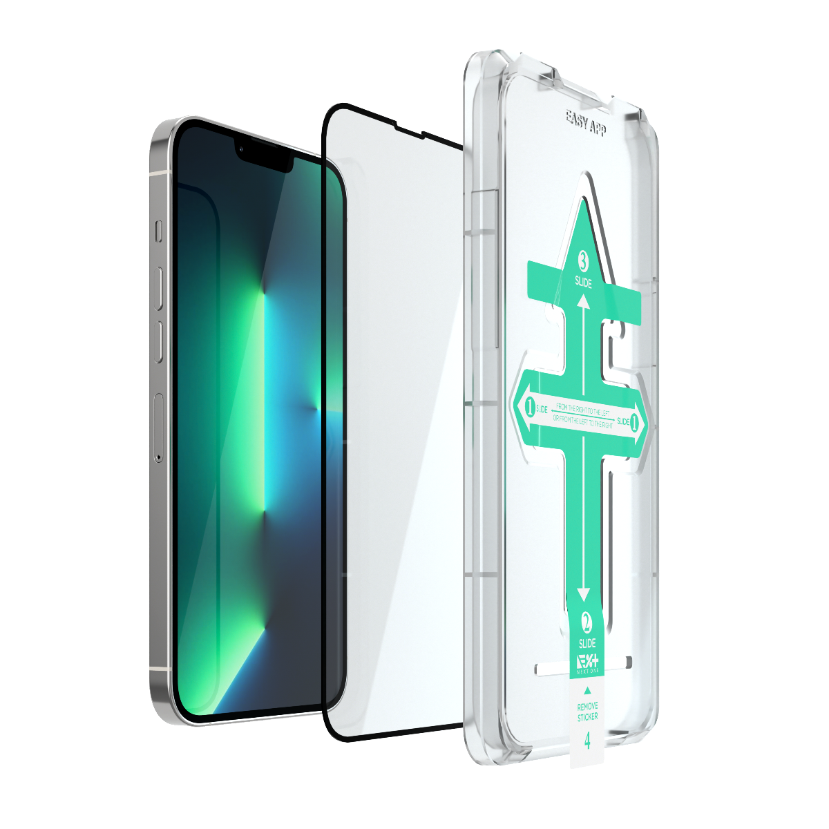Next One All-rounder zaščitno steklo za iPhone 13/13 Pro - iSTYLE SI
