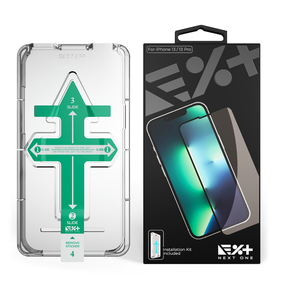 Next One All-rounder zaščitno steklo za iPhone 13/13 Pro - iSTYLE SI