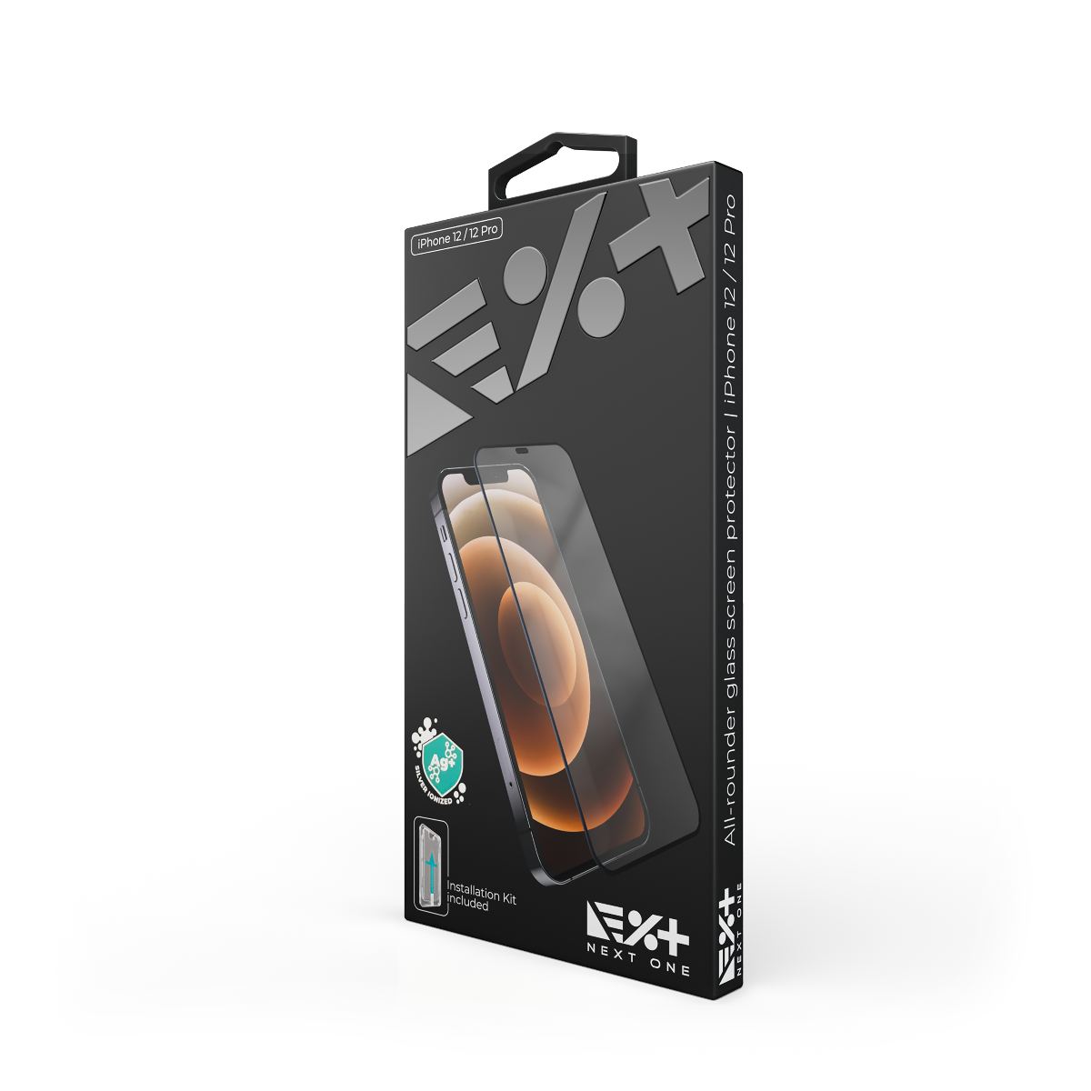 Next One All-rounder zaščitno steklo za iPhone 12/12 Pro - iSTYLE SI