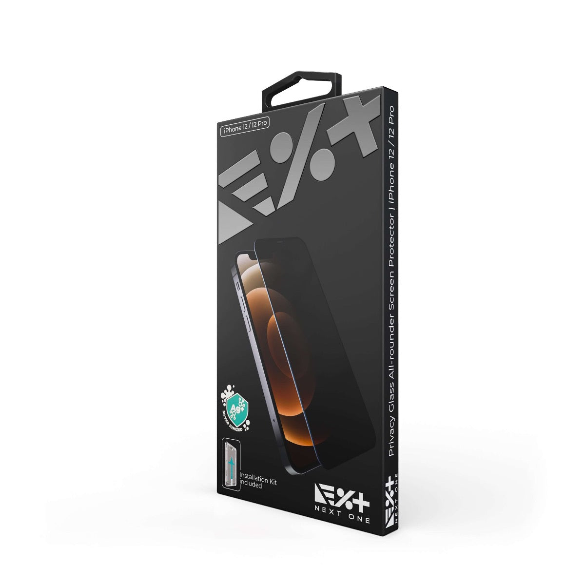 Next One All-rounder Privacy zaščitno steklo za iPhone 12/12 Pro - iSTYLE SI