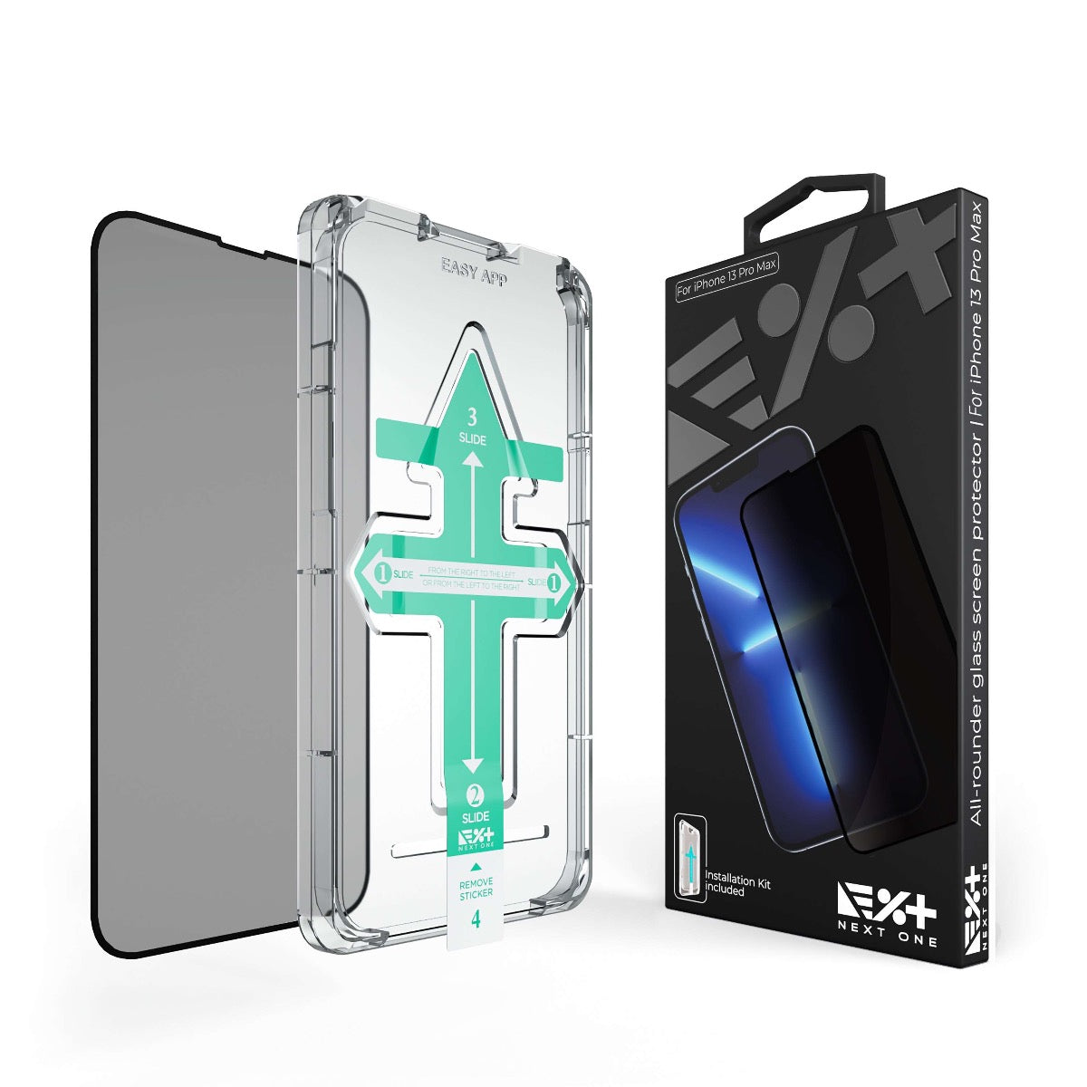Next One ALL-ROUNDER PRIVACY zaščitno steklo za iPhone 13 Pro Max - iSTYLE SI