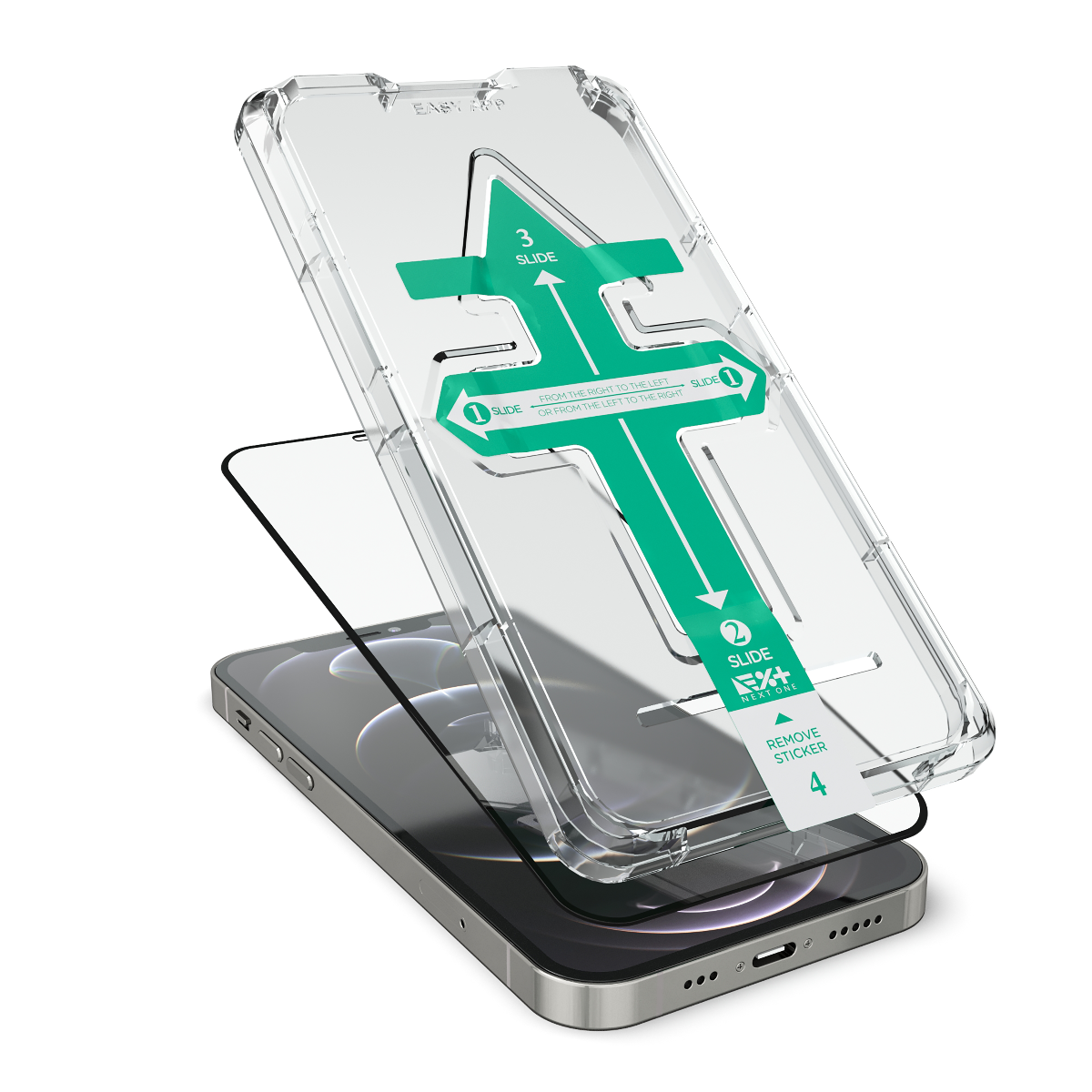 Next One All-rounder zaščitno steklo za iPhone 12 Pro Max - iSTYLE SI