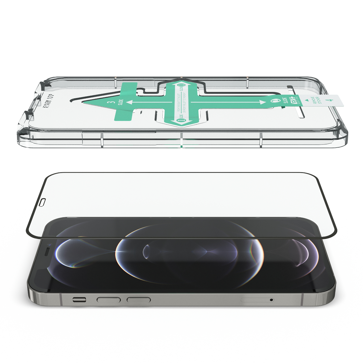 Next One All-rounder zaščitno steklo za iPhone 12 Pro Max - iSTYLE SI