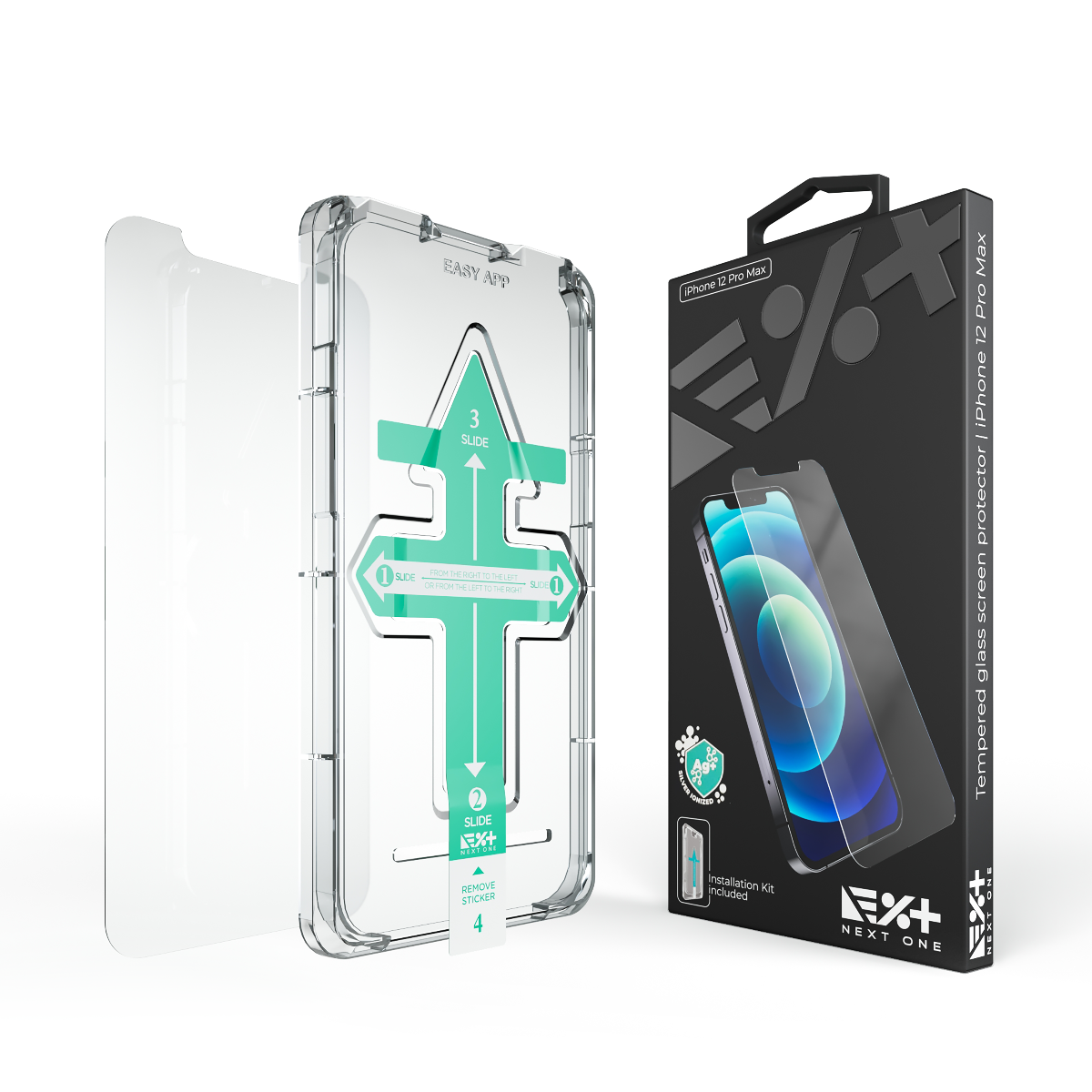 Next One Tempered zaščitno steklo za iPhone 12 Pro Max - iSTYLE SI