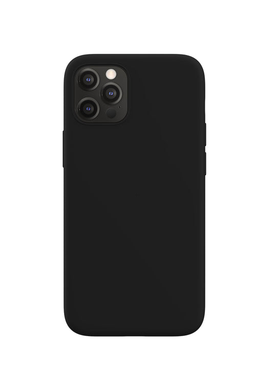 NEXT Black Silicone Case for iPhone 12 Pro Max MagSafe compatible - iSTYLE SI