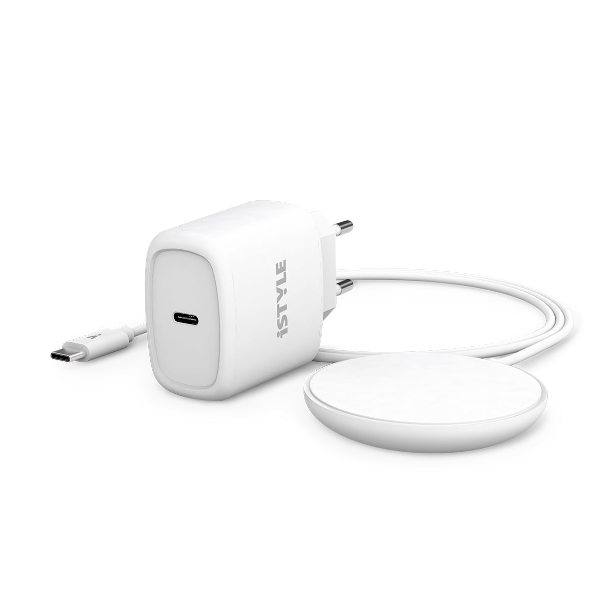 ISTYLE brezžični magnetni polnilec + power adapter - iSTYLE SI