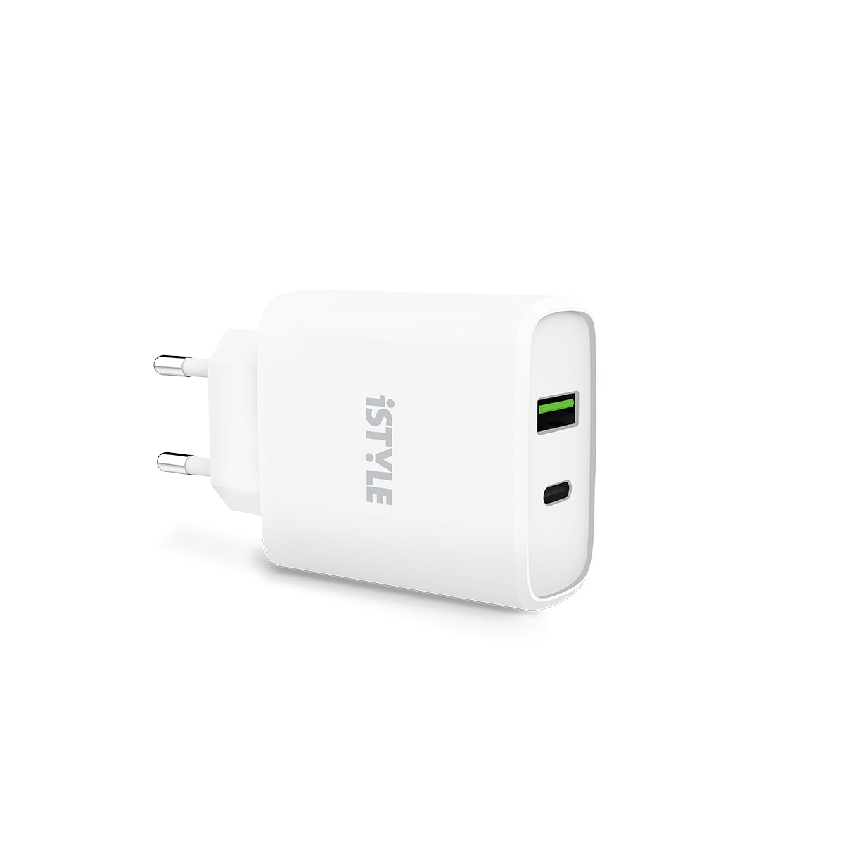 iStyle 38 W PRO polnilec - bela - iSTYLE SI