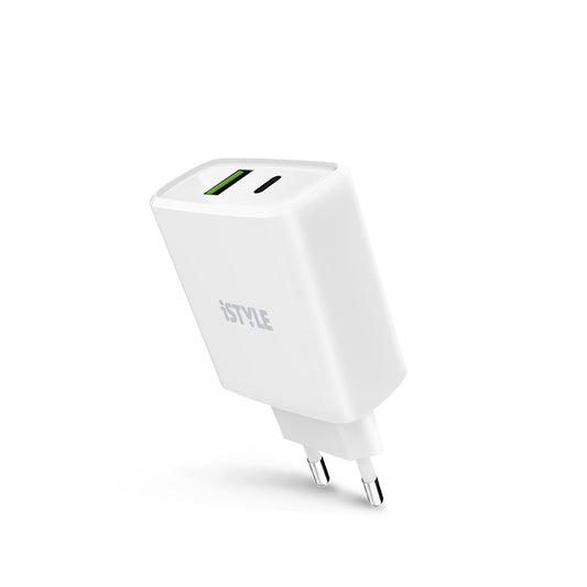 iStyle 38 W PRO polnilec - bela - iSTYLE SI
