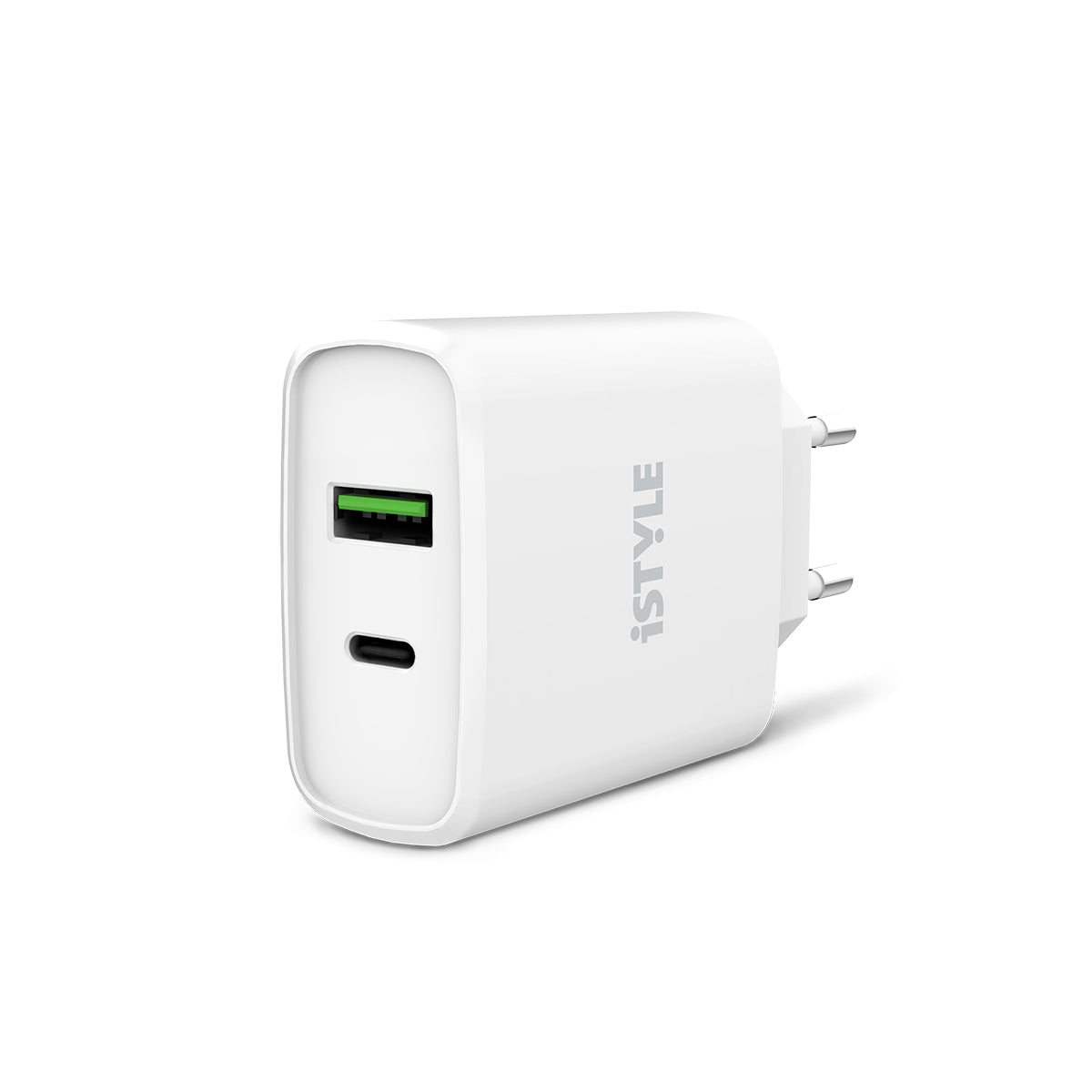 iStyle 38 W PRO polnilec - bela - iSTYLE SI