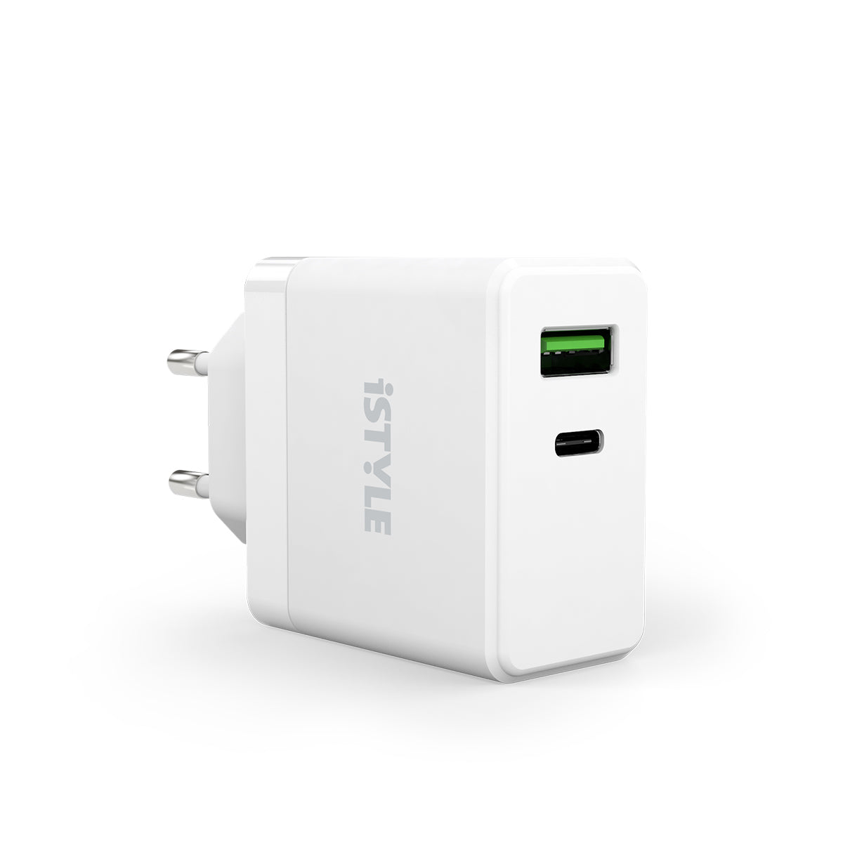 iSTYLE GaN 65W polnilec - bela - iSTYLE SI
