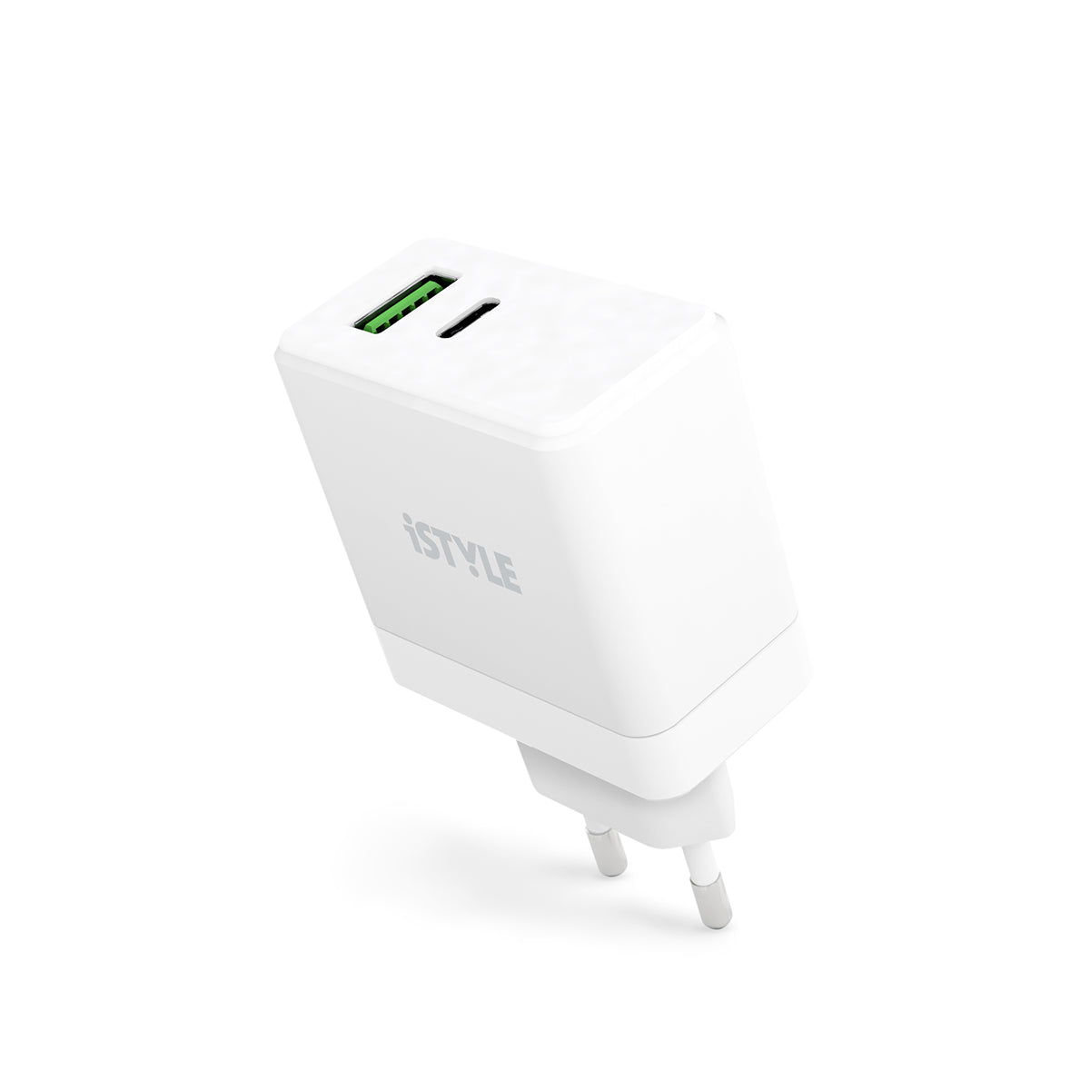 iSTYLE GaN 65W polnilec - bela - iSTYLE SI