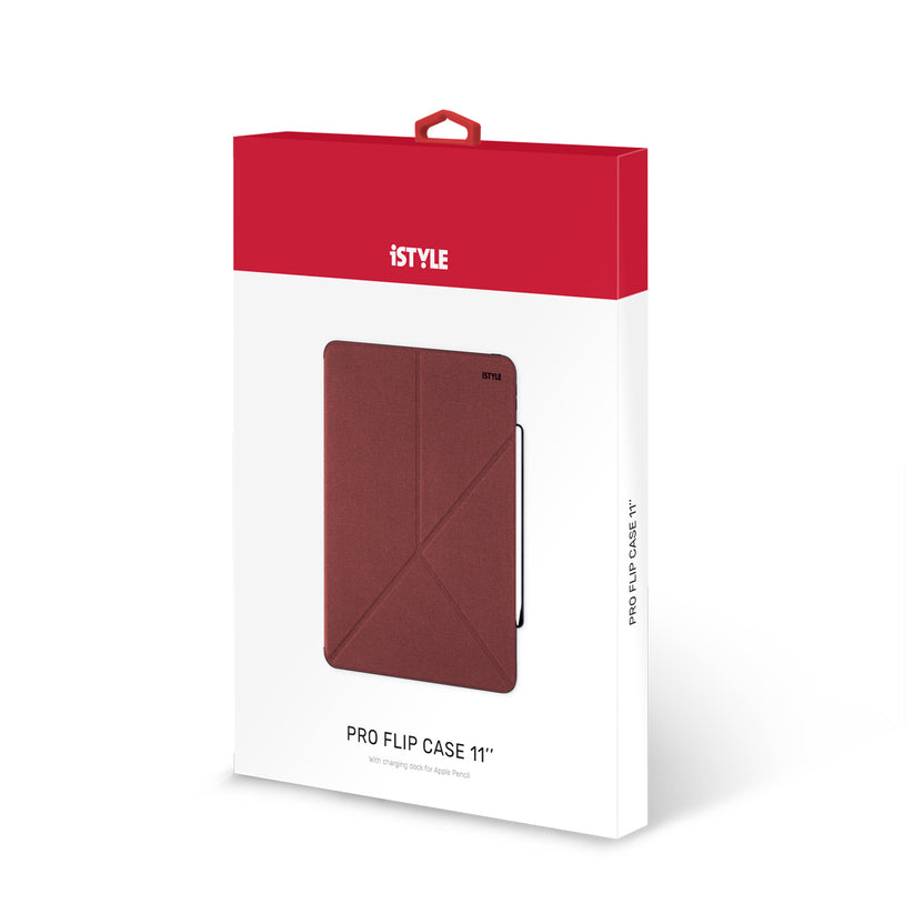 iStyle Pro Flip ovitek za iPad Pro 11" (2020) - rdeča - iSTYLE SI