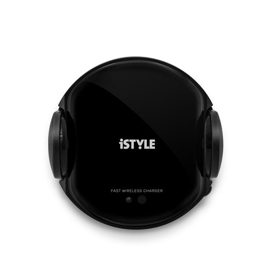 iSTYLE Sensor brezžični polnilec za avto 15W/10W/7.5W/5W + polnilni adapter 18W - črna - iSTYLE SI