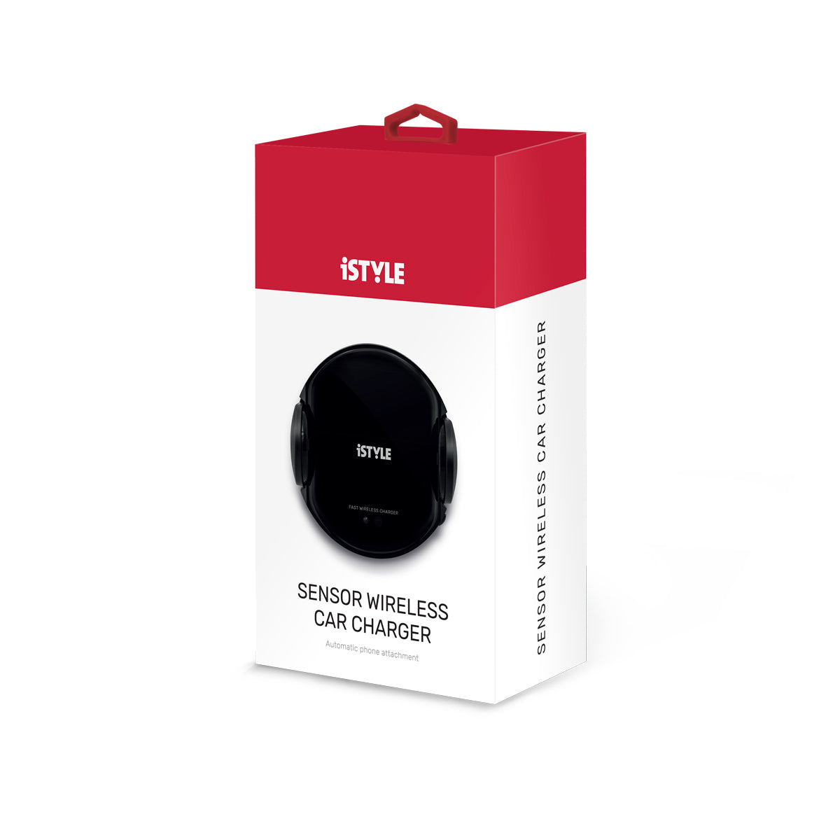 iSTYLE Sensor brezžični polnilec za avto 15W/10W/7.5W/5W + polnilni adapter 18W - črna - iSTYLE SI