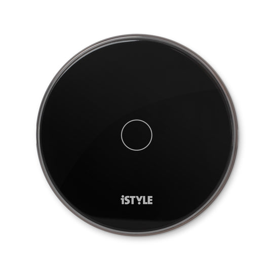 iStyle brezžični polnilec 15W + adapter - črna - iSTYLE SI
