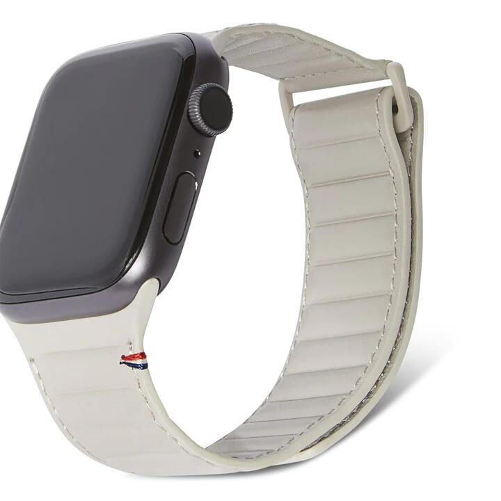 Decoded usnjen magnetni Traction pašček za Apple Watch 41/40mm - Clay - iSTYLE SI