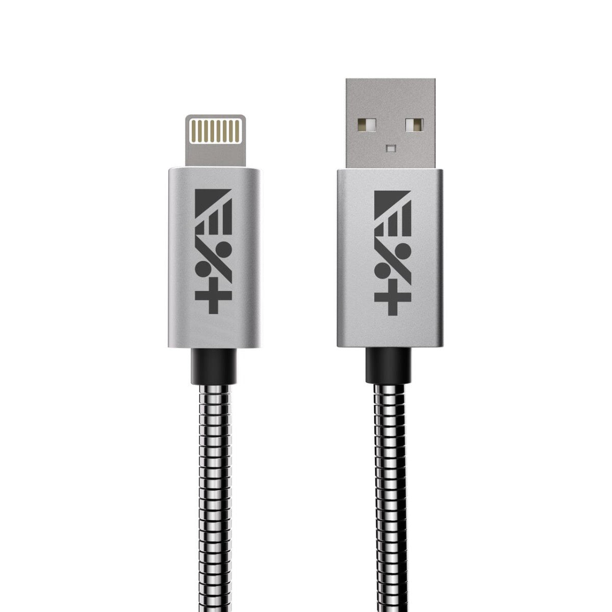"NEXT ONE METALLIC USB-A Lightning kabel - Space Gray - iSTYLE SI