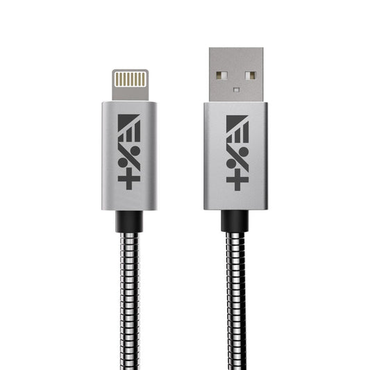 "NEXT ONE METALLIC USB-A Lightning kabel - Space Gray - iSTYLE SI