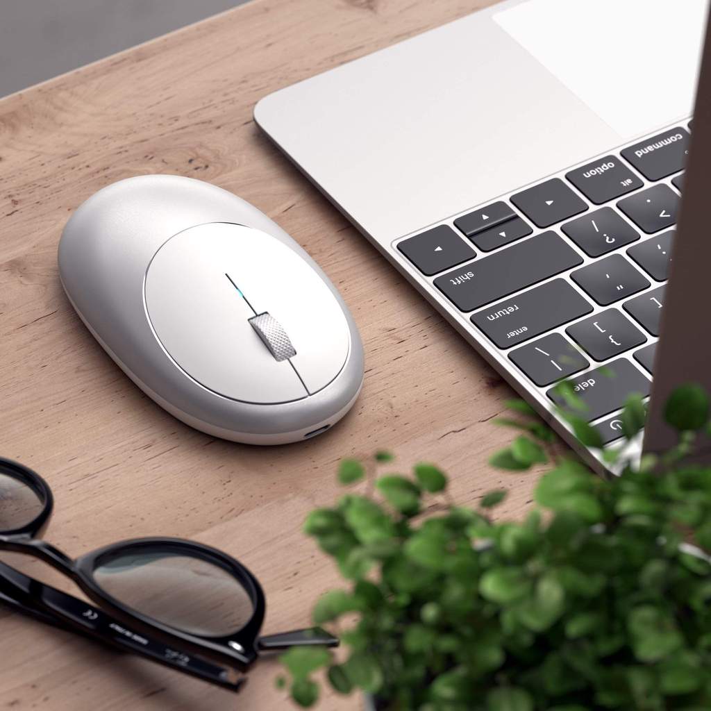 Satechi M1 Bluetooth brezžična miška - srebrna - iSTYLE SI