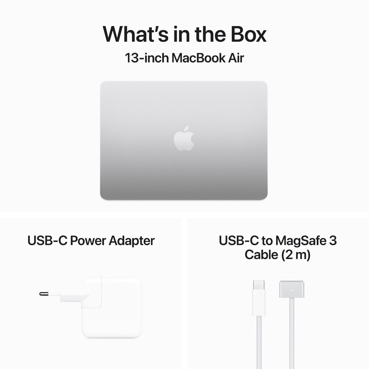MacBook Air 13: M3 z 8-jedrno CPE in 10-jedrno GPE, 16 GB, 512 GB SSD - srebrna - iSTYLE SI