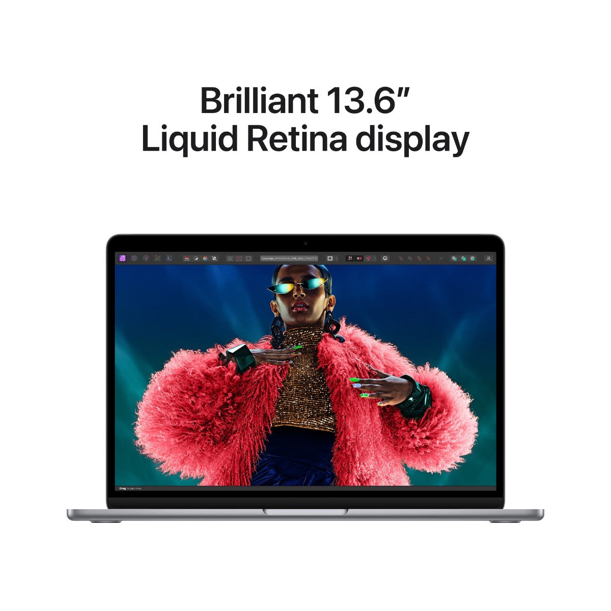 MacBook Air 13: M3 z 8-jedrno CPE in 10-jedrno GPE, 24 GB, 1 TB SSD, 70W - vesoljno siva