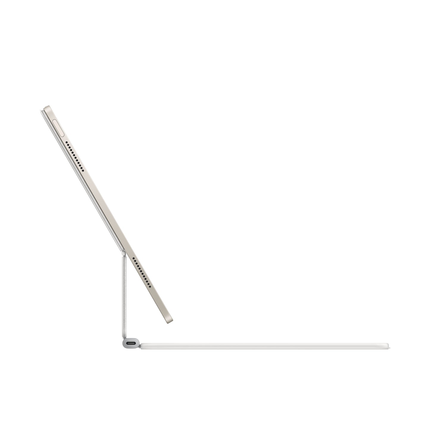 Apple tipkovnica Magic Keyboard za iPad Air 13 M3 - International English - bela - iSTYLE SI